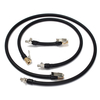 Tube prolongé connecté de tuyau de sortie de pompe gonflable de moto de voiture avec la fonction de dégonflage rapide
