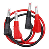 Tube rétractable de la prise Banana Plug empilable de fil dessai de silicone de 4mm pour le multimètre