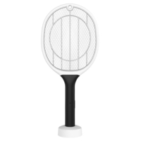 Tueur de raquette dinsectes moustiques électriques 2 en 1 avec lampe UV USB chargeant la durée de vie de la batteri