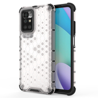 Étui Bakeey pour Xiaomi Redmi 10 avec airbag aux quatre coins antichoc translucide Soft TPU + étui de protection PC