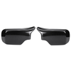 Étui de couverture de miroir daile de porte en fibre de carbone pour BMW E46 E39 1998-2005