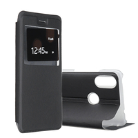 Étui de protection Bakeey Luxury Flip avec fenêtre en cuir PU pour le corps entier pour Xiaomi Redmi 7/Redmi Y3