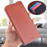 Étui de protection complet en cuir PU à rabat antichoc Mofi pour OnePlus 7 PRO