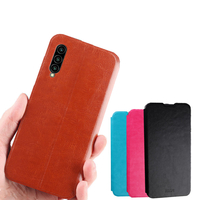 Étui de protection complet en cuir PU à rabat antichoc Mofi pour Xiaomi Mi9 Mi 9 Lite / Xiaomi Mi CC9 / Xiaomi Mi A3 Lit
