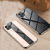 Étui de protection en verre trempé anti-rayures de Bakeey Luxury Plating pour iPhone 11 Pro Max,  6, 5 pouces