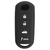 Étui de protection pour clavier à 4 boutons Installation facile pour MAZDA 3 6 MX5 CX-5 CX-7 CX-9