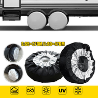 Étui de protection pour pneu de voiture en tissu Oxford de rechange 65 ou 80CM étanche à la poussière anti-coups de sole