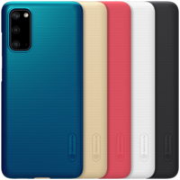 Étui de protection rigide PC antichoc anti-empreintes digitales givré Nillkin pour Samsung Galaxy S20 2020