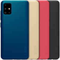 Étui de protection rigide PC antichoc antichoc givré anti-empreintes digitales Nillkin pour Samsung Galaxy A51 2019