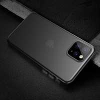 Étui de protection TPU translucide mat ultra-mince anti-rayures pour iPhone 11 Pro Max 6, 5 pouces Cafele