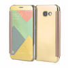Étui de sommeil intelligent de miroir acrylique de placage pour Samsung Galaxy A3/A5/A7 Version UE 2017