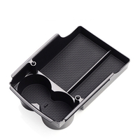 Étui de support de téléphone de carte de console centrale de boîte de rangement daccoudoir pour le modèle XS de Tes