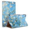 Étui pour tablette de peinture de fleur dabricot pour Mipad 4 Plus