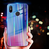 Étui de protection antichoc en verre trempé dégradé Bling pour Xiaomi Mi8 Mi8 6, 21 pouces Non original