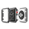 Étui de protection de PC de placage multicolore de 42mm pour Apple Watch 2