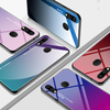 Étui de protection en verre trempé dégradé Bakeey pour la couverture arrière Galaxy 9155852 2019 résistant aux rayures