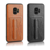 Étui magnétique en cuir PU pour Kickstand Samsung Galaxy S9