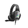 Tuner A1 Casque de jeu 7.1 canaux Unité de 50 mm Microphone rotatif à 90 ° Effet de lumière RVB Conception évolutive Réd