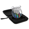 TUNYIN 17 Tons Kalimba Rainbow Crystal Transparent Thumb Piano 5 Styles