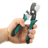 TUOSEN 8pouce Pince à Dénuder Câble Découpe Ciseaux Pince à Dénuder Cutter 1.6-4.0mm Outils à main