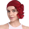 Turban en mousseline de soie pour femmes