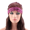 Turbanàfleurssurlecôté de style ethnique indien