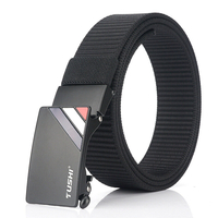 TUSHI 125 cm dépaisseur Nylon ceinture à libération rapide boucle métallique ceinture daffaires tactique
