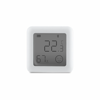 Tuya bluetooth Smart LCD Screen Digital Thermometer Temperature Humidity Sensor Moisture Meter App Remote Control