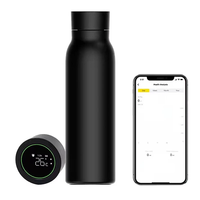 Tuya bluetooth Smart Thermos Bottle Water Cup 600ML LCD Temperature Display Water Consumption Record Work with Smart Lif