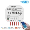 Tuya Smart Life 4 Gang WiFi Smart Light Switch Module sans fil 1/2 voie App Interrupteur de minuterie à distance Disposi