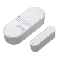 Tuya Smart WiFi capteur de porte capteur de fenêtre porte ouverte/fermée Wifi alarme domestique Compatible avec Alexa Go