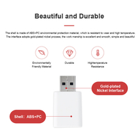 Tuya Smart ZB 3.0 Prolongateur de Signal Hub de Passerelle Répéteur USB ZB MQTT Dispositifs Mesh Home Assistant Deconz A
