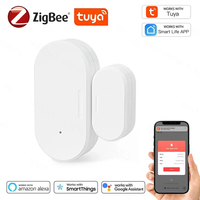 Tuya Smart Zigbe Door Window Magnetic Sensor Open/Closed Detector Home Alarm Security Protection Smart Life Works with A