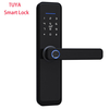 Tuya WiFi Smart Lock Core Cylindre Serrure de porte de sécurité intelligente Bluetooth Double verrouillage du corps Cryp