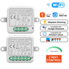 Tuya Wifi Zigbe sans fil 100V 240V 10A Module 1/2Gang Mini interrupteur de gradateur interrupteur de Circuit électrique