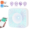 Tuya Zb 3.0/WIFI Smart 6 en 1 boîte à air PM2.5 formaldéhyde COV CO2 température capteur dhumidité testeur dal