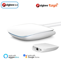 Tuya Zigbee3.0 Smart Wired Gateway Hub Smart Home Bridge Wireless Remote Controller Work With Alexa Google Home Assistan