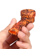 Tuyau-cco de mauvaise herbe de tube de silicone incassable de tuyau de fumeur de tuyau de silicone portatif dherbe
