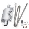 Tuyau déchappement dacier inoxydable de 200cm avec le silencieux pour lappareil de chauffage diesel d&39