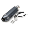 Tuyau déchappement de silencieux dacier inoxydable de carbone de moto de 38mm-51mm avec le silencieux démontab