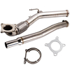 Tuyau déchappement Decat en acier inoxydable pour VW Golf MK5 MK6 2.0 GTI 2005-2012