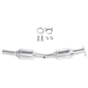 Tuyau déchappement Vonverter Rx à trois voies de moteur automobile adapté à Toyota Prius 04-09