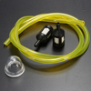 Tuyau de carburant transparent de 2, 5 / 3 mm + 2 mini filtres et ampoules damorçage pour les rasoirs à essence Ryob