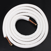 Tuyau de cuivre isolé de 1/2 / 4m Tuyaux de climatiseur de 1/4 3/8 Paires Raccords Tube de bobine