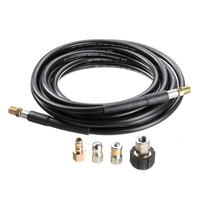 Tuyau de laveuse haute pression 5/10/15/20/25/30 m avec 4 connecteurs