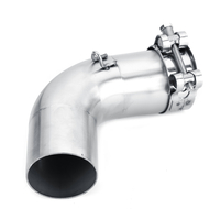 Tuyau de liaison de tuyau intermédiaire déchappement de moto pour acier inoxydable Honda CB1000R 09-18