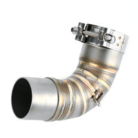 Tuyau de liaison de tuyau intermédiaire déchappement de moto pour Honda CB1000R 2009-2018