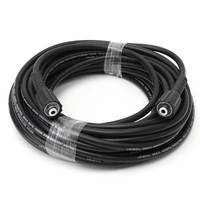 Tuyau de nettoyage de remplacement pour nettoyeur haute pression 20 m 4500PSI avec raccord dextrémité de pompe de 1