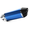 Tuyau de silencieux dacier inoxydable de carbone déchappement de moto de sortie dair de 38mm-51mm
