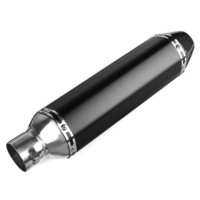Tuyau de silencieux déchappement dacier inoxydable de moto de 38-51mm avec le silencieux 400mm